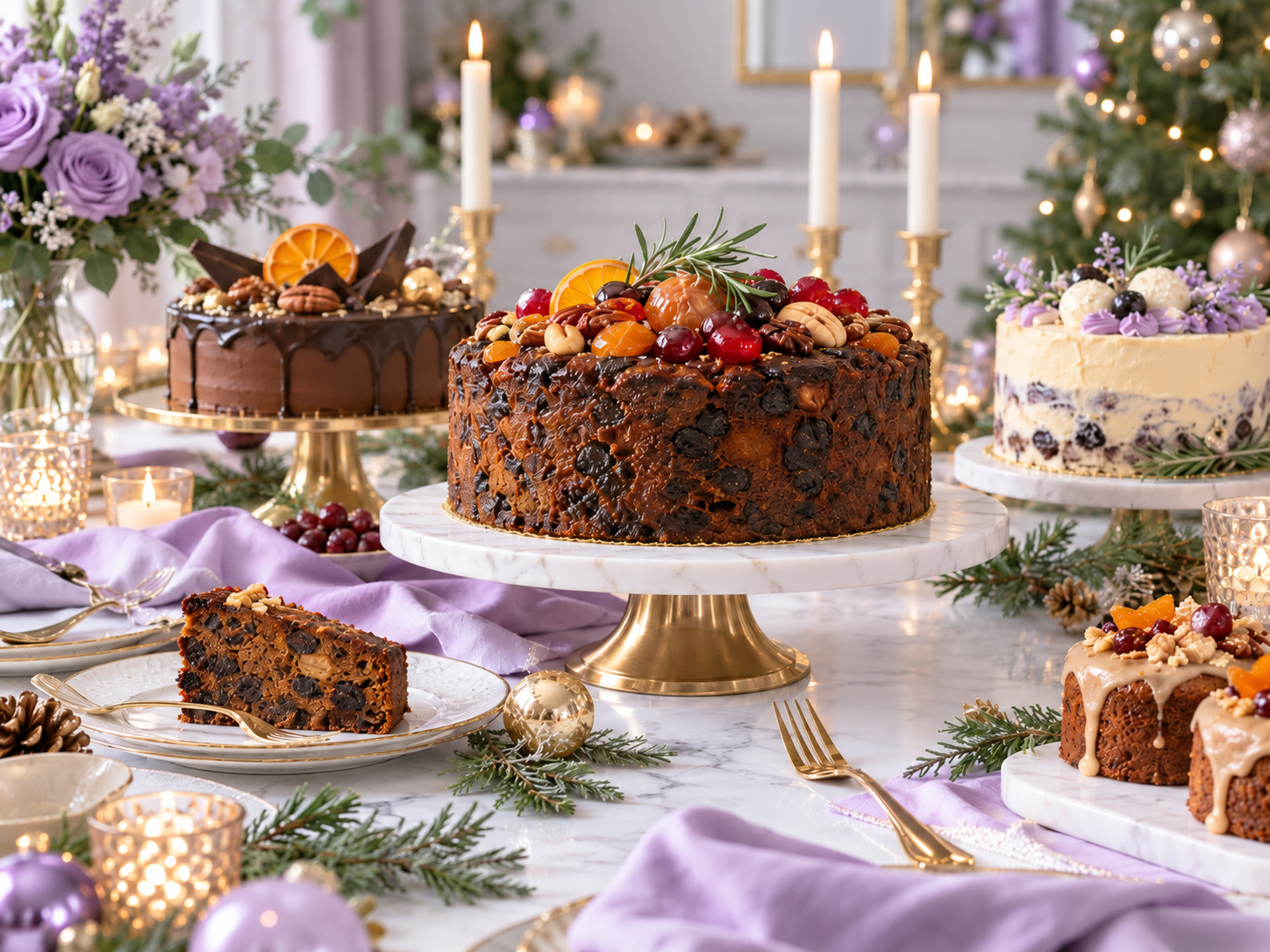 Modern Twists on the Classic Christmas Cake